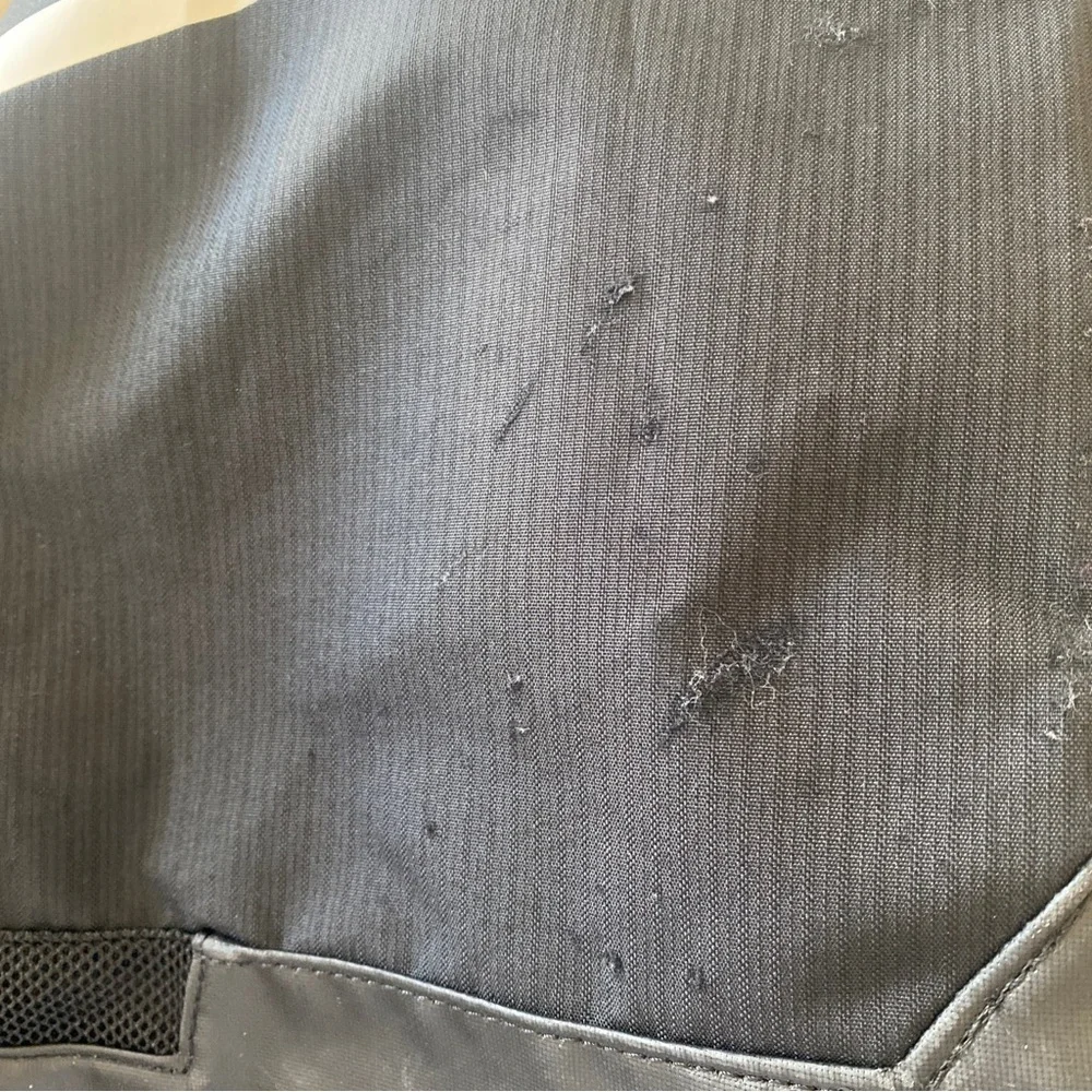 Nike Black and Gray Drawstring Backpack
